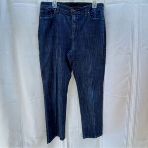 Chico's Dark Blue Ankle Jeans